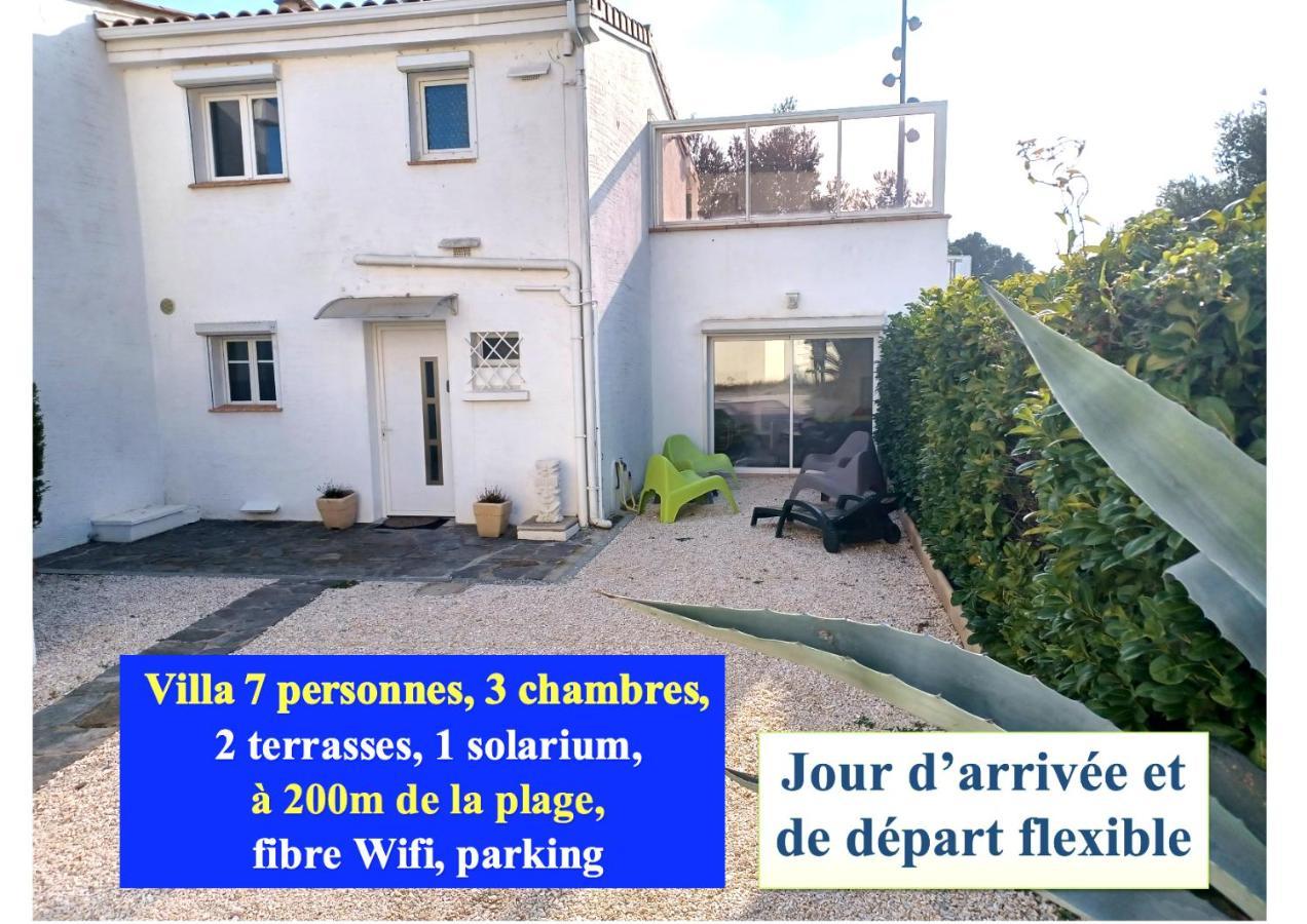 Cote Indigo - Villa 7 Personnes, 3 Chambres, 3 Terrasses - A 150 De La Mer Saint-Pierre-la-Mer  Extérieur photo